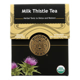 Buddha Teas Organic Herbs Tea Bags - Milk Thistle - Case Of 6 - 18 Count - Vita-Shoppe.com