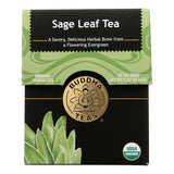 Buddha Teas - Organic Tea - Sage Leaf - Case Of 6 - 18 Count - Vita-Shoppe.com