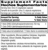 Bio Nutrition 7 Keto Dhea 50 Mg - 50 Vegetarian Capsules - Vita-Shoppe.com