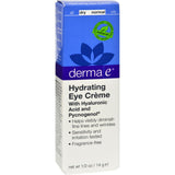 Derma E Eye Creme Hyaluronic And Pycnogenol - 0.5 Oz - Vita-Shoppe.com