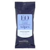 Eo Products Hand Sanitizer Wipes - Lavender - Case Of 6 - 10 Pack - Vita-Shoppe.com